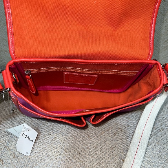 🌺Coach Fabric & Leather Field Bag🌺 - Picture 9 of 15